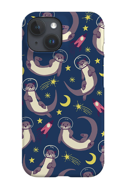 RoyalCovers.uk - Space Otter Phone Case (Dark Blue)
