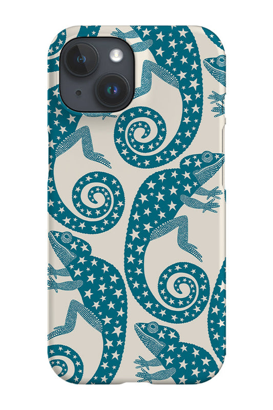 RoyalCovers.uk - Star Lizard Scatter Phone Case (Beige)