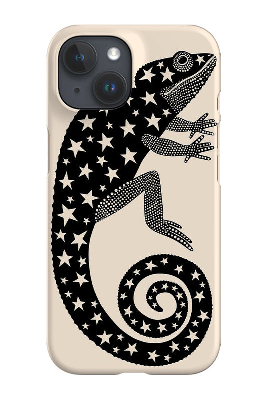 RoyalCovers.uk - Starry Lizard Phone Case (Black White)