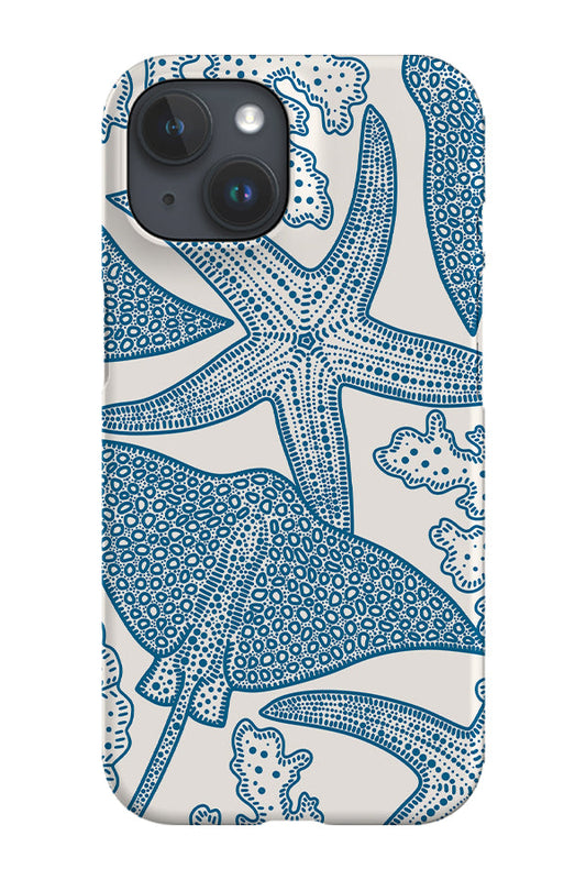 RoyalCovers.uk - Stingray & Starfish Phone Case (Navy)
