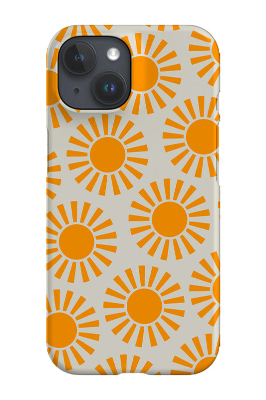 RoyalCovers.uk - Sun Scatter Phone Case (Off White Yellow)
