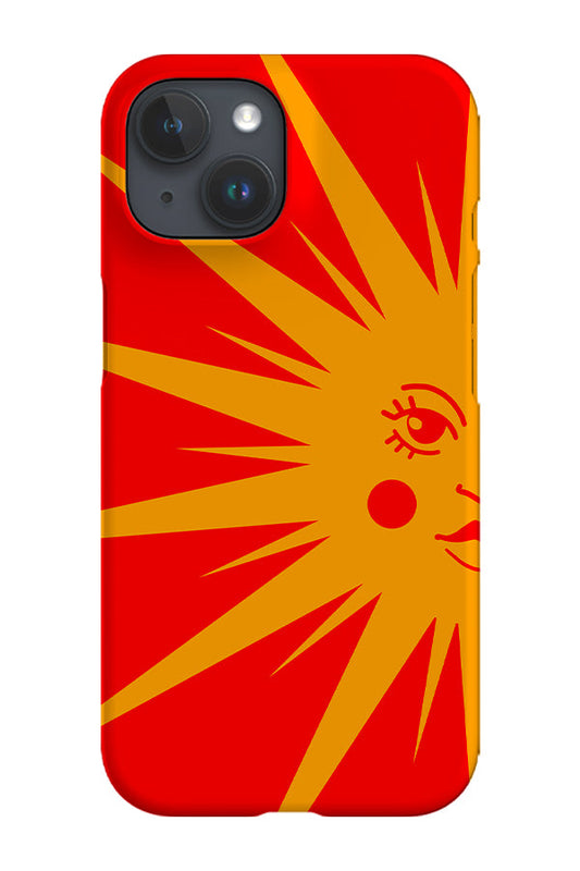 RoyalCovers.uk - Sun Side Placement Phone Case (Yellow Red)