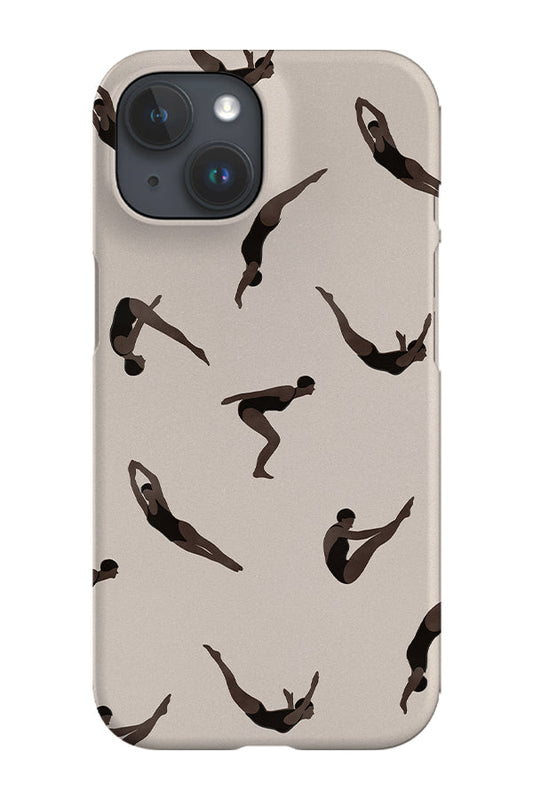RoyalCovers.uk - Retro Swimmers Phone Case (Neutrals)