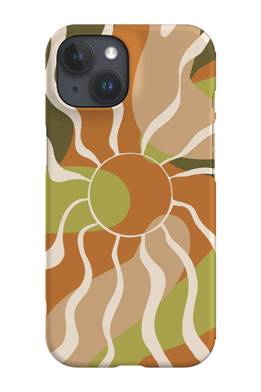 RoyalCovers.uk - Swirly Sun Phone Case (Green)