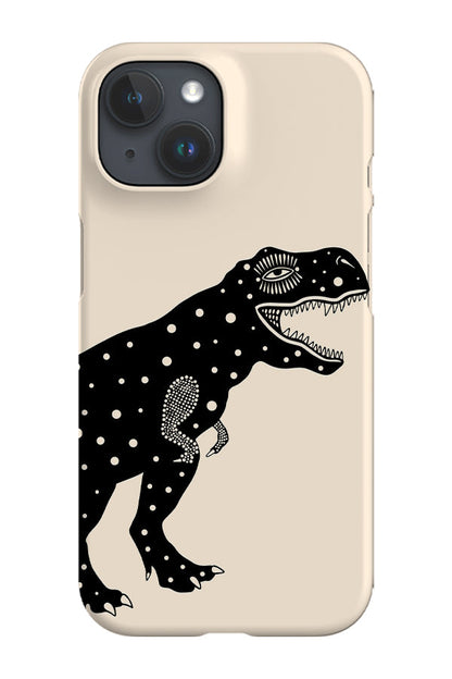 RoyalCovers.uk - T-Rex Placement Phone Case (Black White)