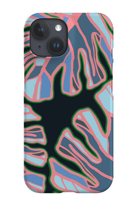 RoyalCovers.uk - Tropical Monstera Phone Case (Blue)
