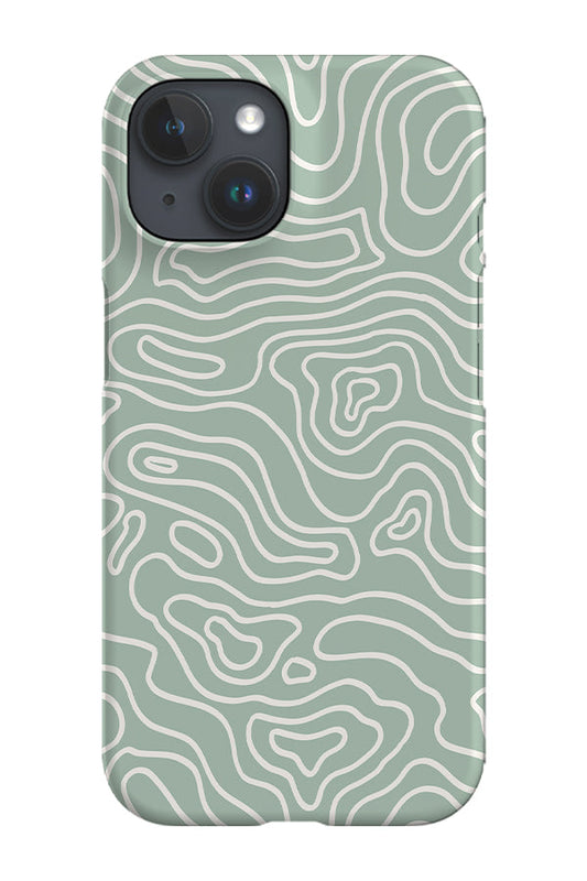 RoyalCovers.uk - Terrain Topography Phone Case (Mint)