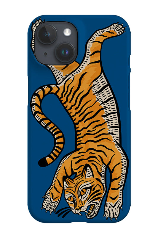 RoyalCovers.uk - Tiger Phone Case (Dark Blue)