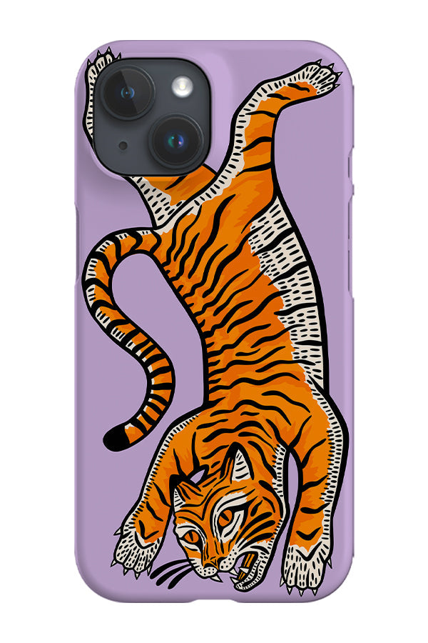 RoyalCovers.uk - Tiger Phone Case (Lilac)