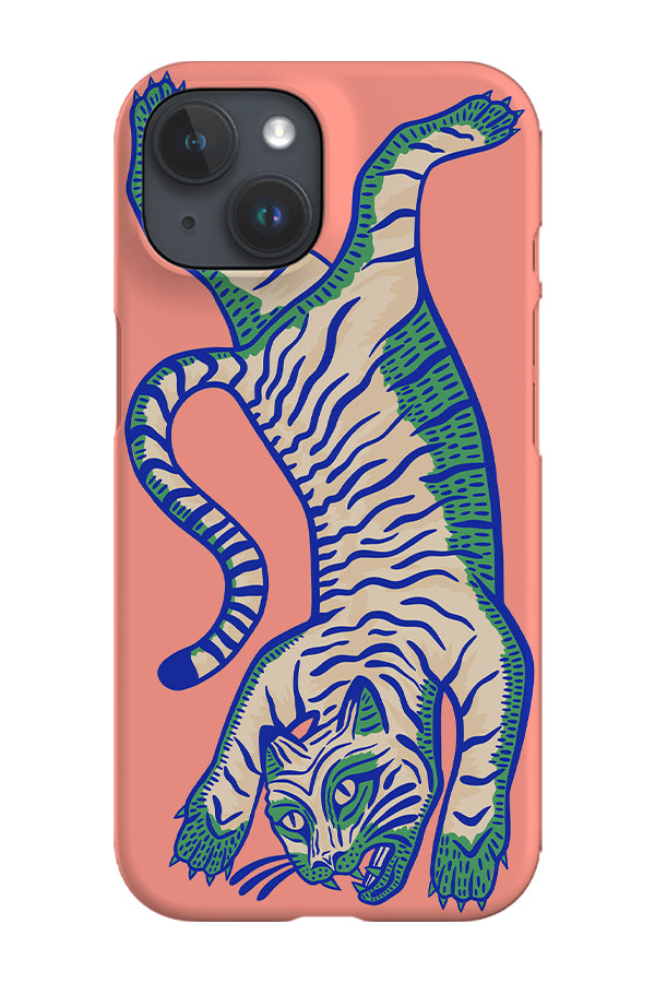 RoyalCovers.uk - Tiger Phone Case (Peach)