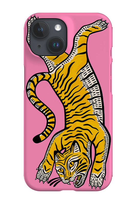 RoyalCovers.uk - Tiger Phone Case (Pink Mustard)