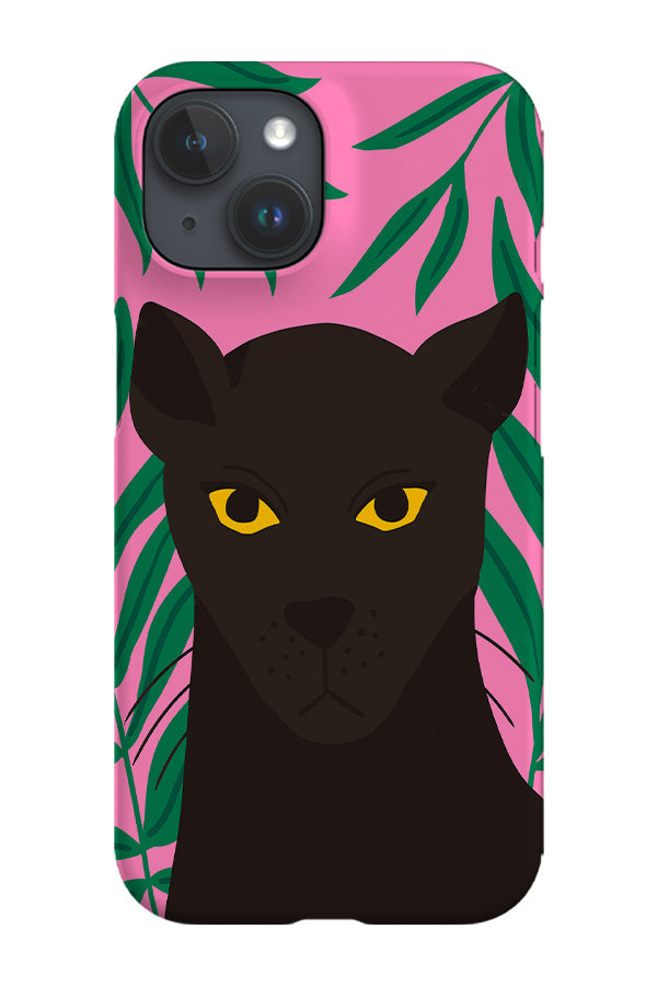 RoyalCovers.uk - Up Close Panther Phone Case (Pink)