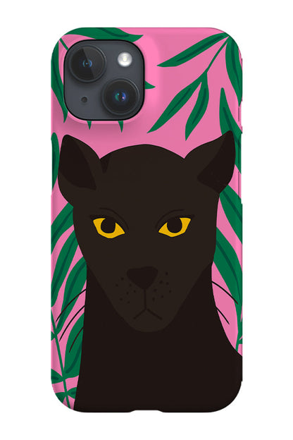 RoyalCovers.uk - Up Close Panther Phone Case (Pink)