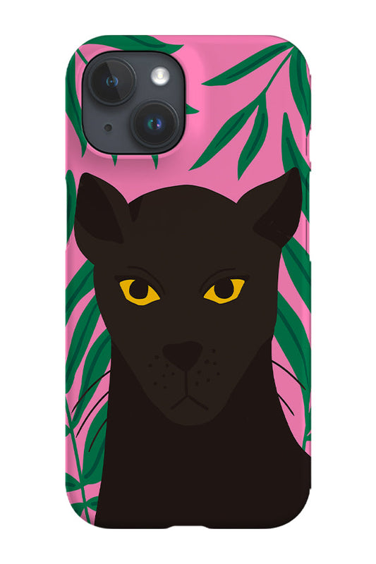 RoyalCovers.uk - Up Close Panther Phone Case (Pink)