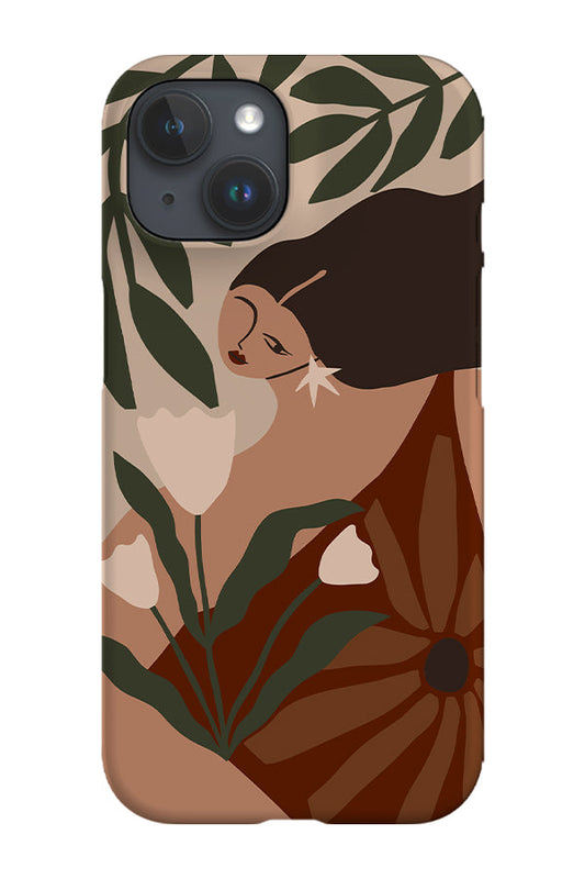 RoyalCovers.uk - Up Close Women Phone Case (Cream)