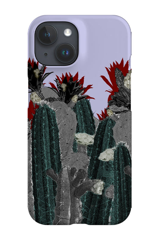 RoyalCovers.uk - Vintage Cactus Phone Case (Lilac)