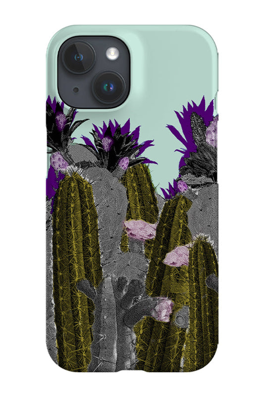 RoyalCovers.uk - Vintage Cactus Phone Case (Blue)