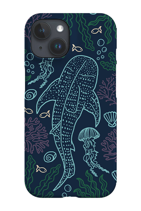 RoyalCovers.uk - Whale Shark Coral Reef Phone Case (Deep Sea Mystique)