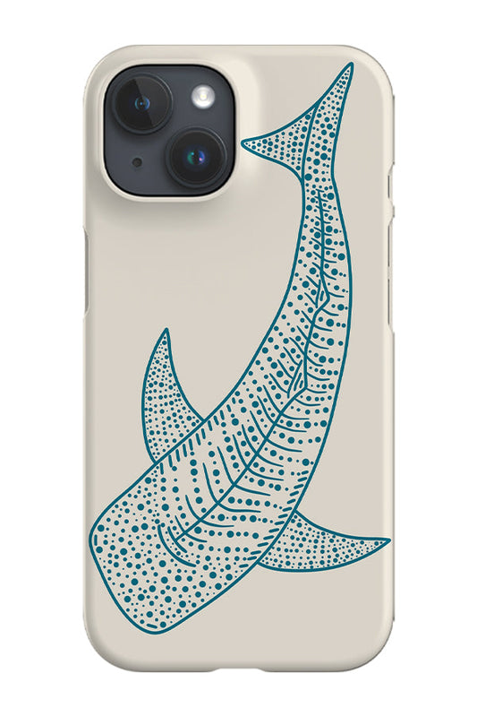 RoyalCovers.uk - Whale Shark Phone Case (Beige Blue)