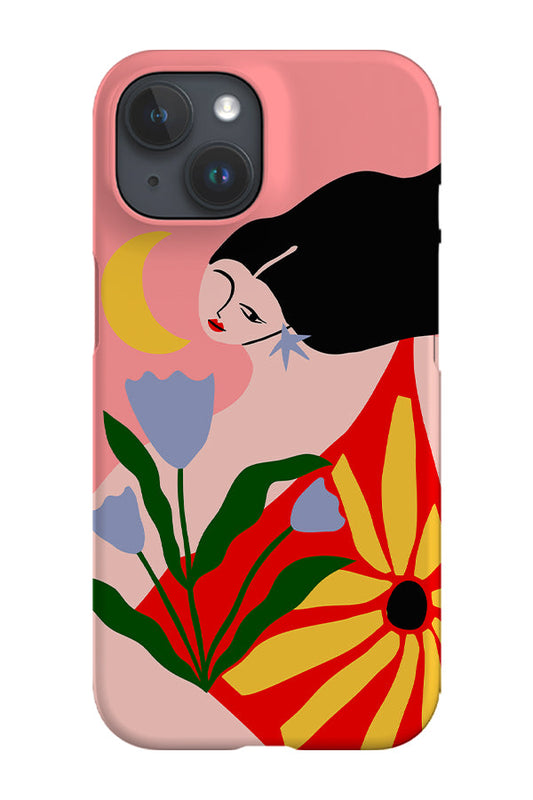 RoyalCovers.uk - Women & Moon Phone Case (Pink)