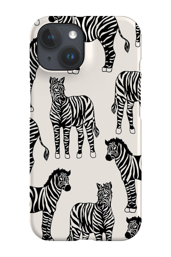 RoyalCovers.uk - Zebra Phone Case (Monochrome)