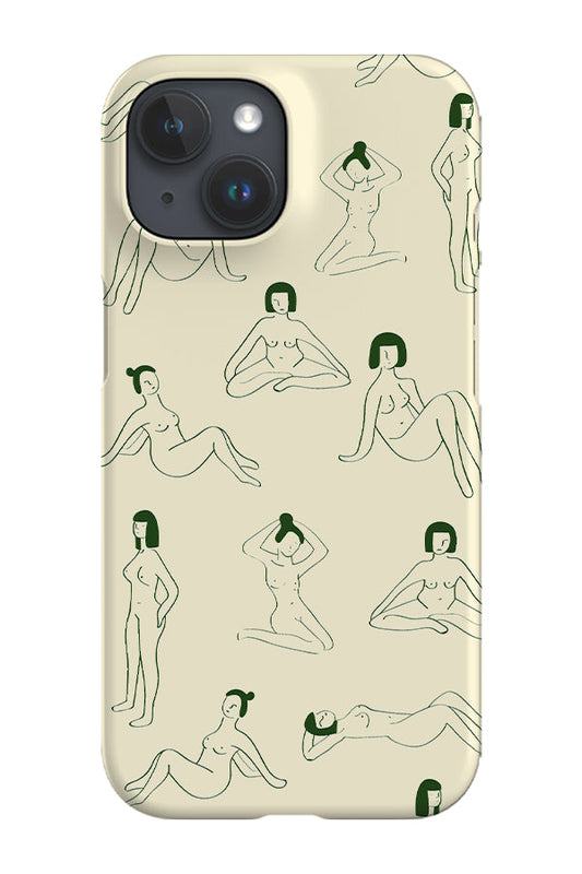 RoyalCovers.uk - Naked Ladies Phone Case (Cream Green)