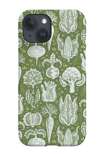 RoyalCovers.uk - Lettuce Turnip The Beet By Rebecca Elfast Phone Case (Green)